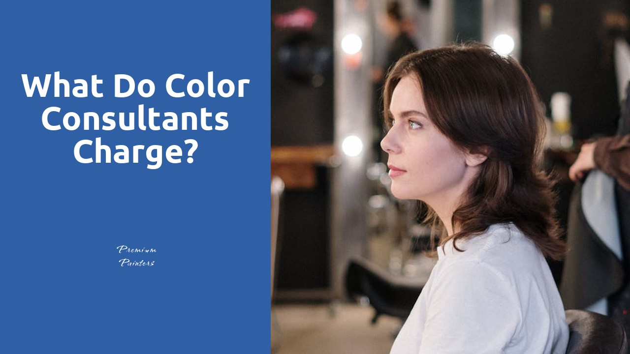 What do color consultants charge?