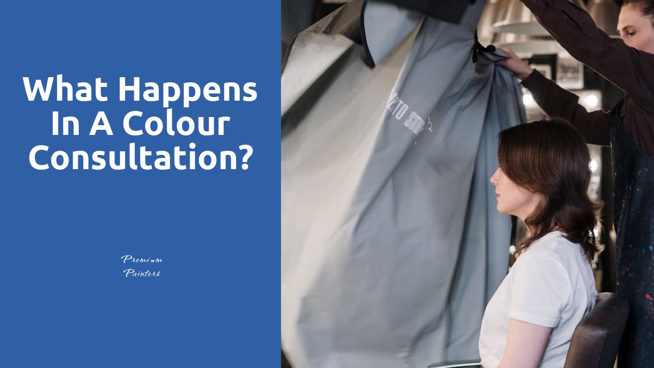 What happens in a colour consultation?